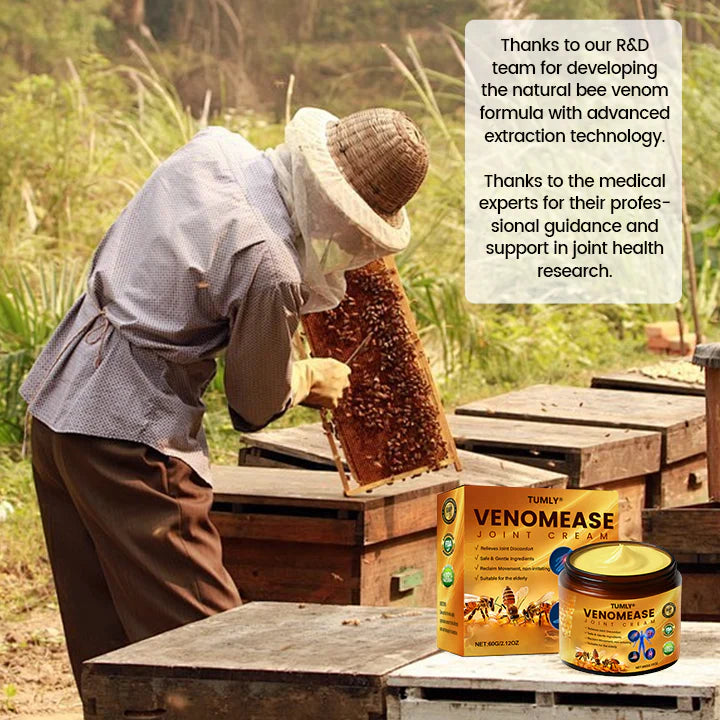 Made and Shipped from USA ✨TUMLY® VenomEase Joint Cream(AAD Recommended👨⚕️)