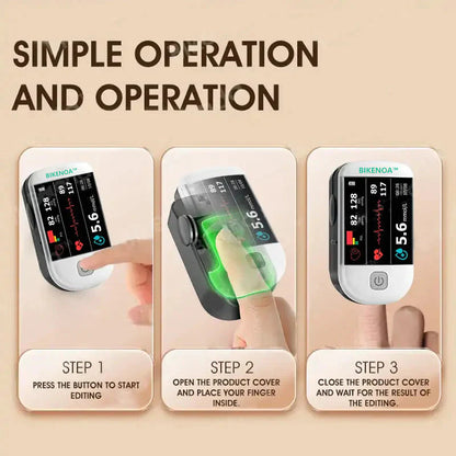 2025 Hot sale🔥Official Authentic Product: BIKENOA™ Fingertip Optical Glucose Sensor Monitor-99.9% Accuracy + Exclusive Gift ✅ANSI Approved