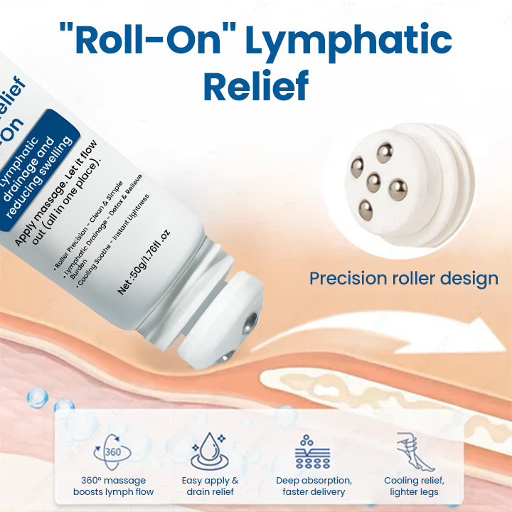 Mayo Clinic recommends👨‍⚕️: Lymphora Swelling Relief Roll-On