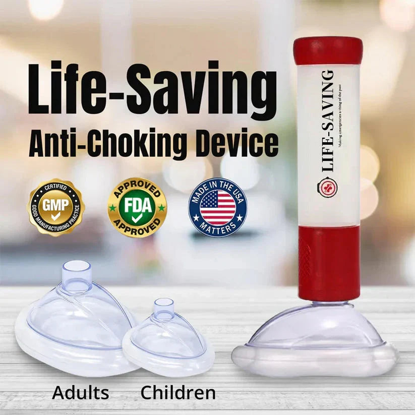 🛡️ Life-Saving Anti-Choking Device(For Adults & Children)