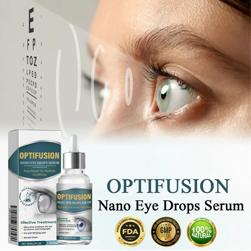 Mayo Clinic recommends👨‍⚕️: OptiFusion Nano Eye Drops Serum