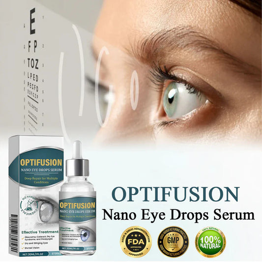 Mayo Clinic recommends👨‍⚕️: OptiFusion Nano Eye Drops Serum
