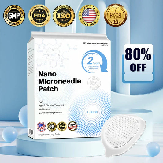 【Genuine Preferred🥇】NIDDK-Tirzepatide Nano Microneedle Patch 🇺🇸🧀（Zero Pain, 24/7 Release | Lose 20lbs FAST | 90% Sugar Drop | ）