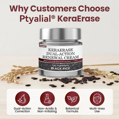 Ptyalial®KeraErase Dual-Action Renewal Cream