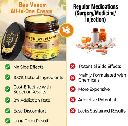 Bee Venom All-in-One Cream US Dermatologist Approved🐝