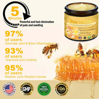 Mayo Clinic recommends👨‍⚕️: Bee Venom Advanced Joint and Bone Healing Cream