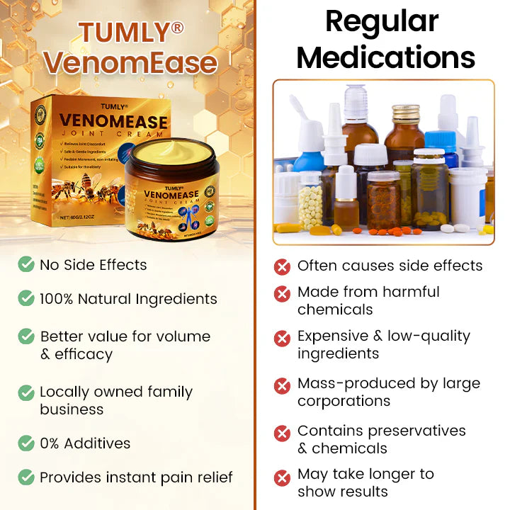 Made and Shipped from USA ✨TUMLY® VenomEase Joint Cream(AAD Recommended👨‍⚕️)