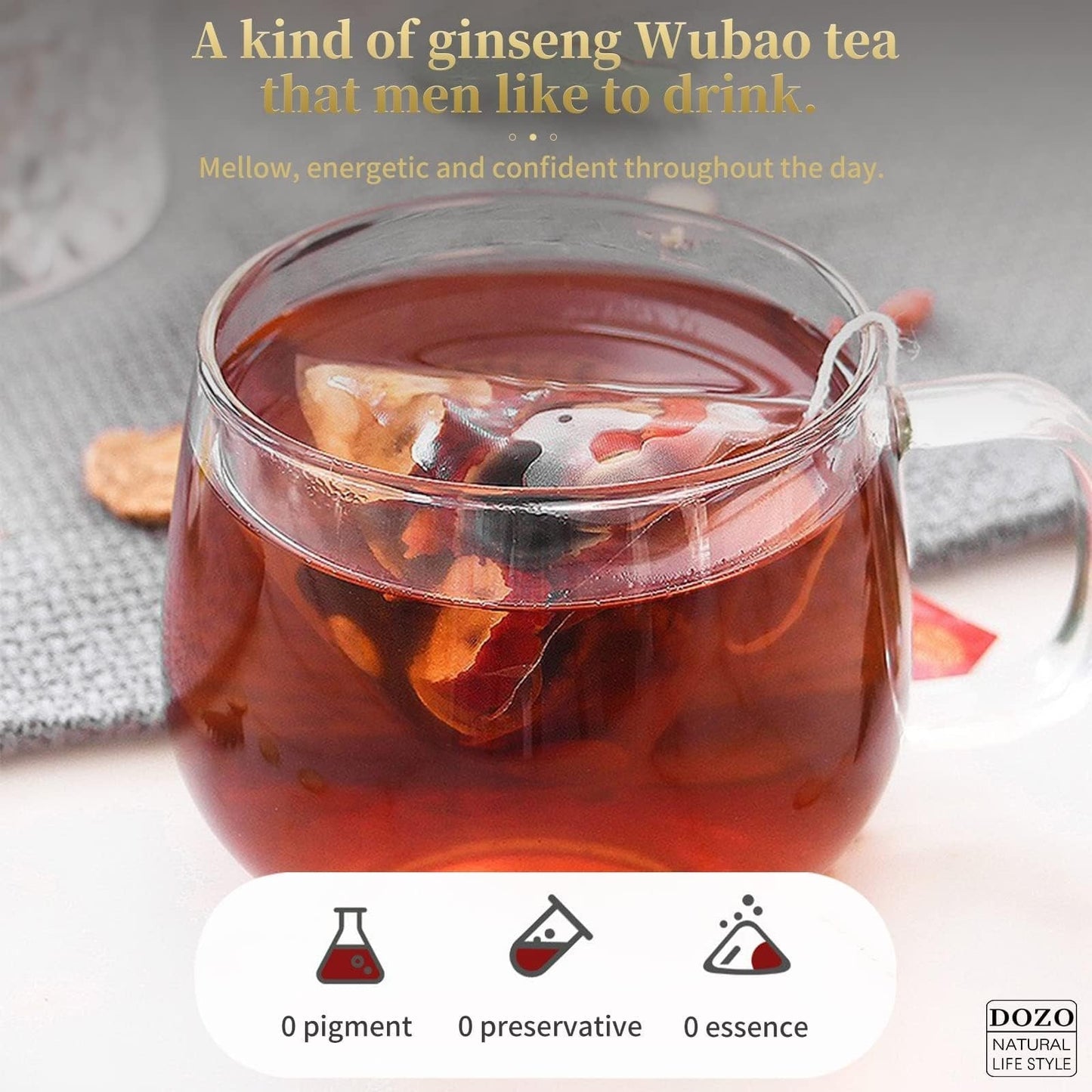 Ptyalial® Ginseng & Mulberry Herbal Tea