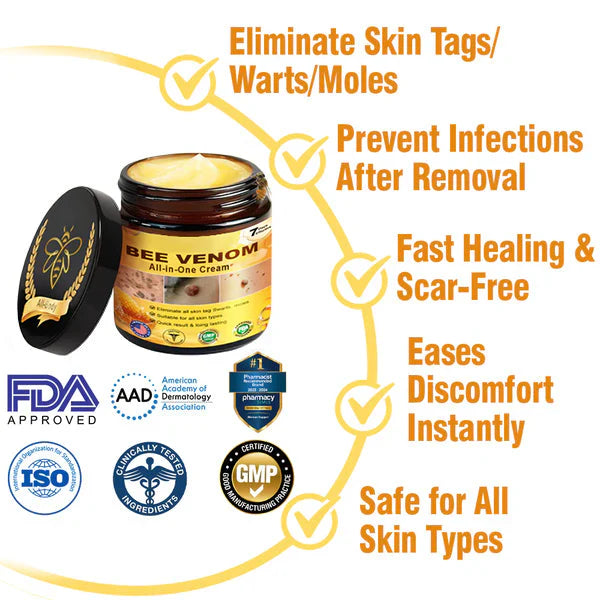 Bee Venom All-in-One Cream US Dermatologist Approved🐝