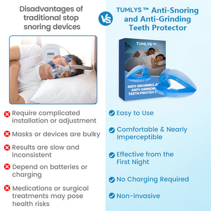 ✨TUMLYS™ Anti-Snoring & Anti-Grinding Teeth Protector