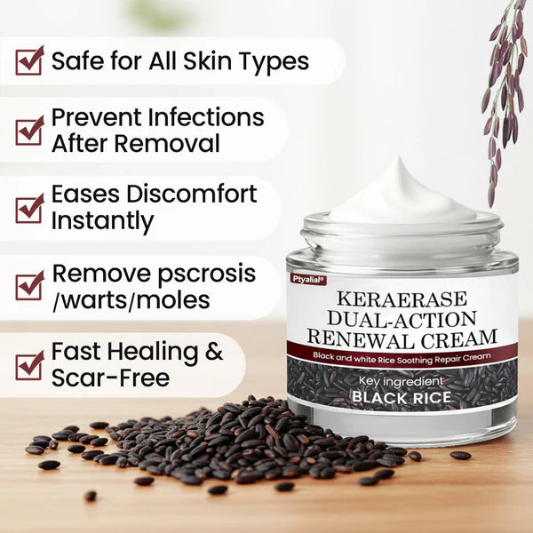 Ptyalial®KeraErase Dual-Action Renewal Cream