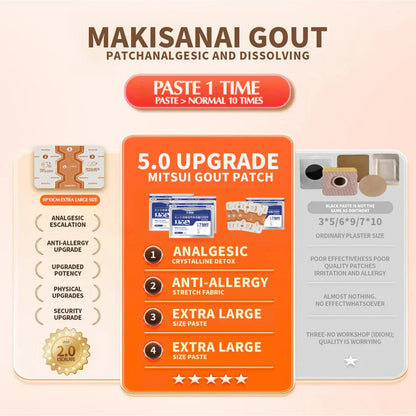 🔥 Japan's Top-Selling Items in 2025| Back Pain Patch Pain Relief Patches for Knee, Neck, Shoulder & Joint Pain, Muscle Soreness, Arthritis Relief