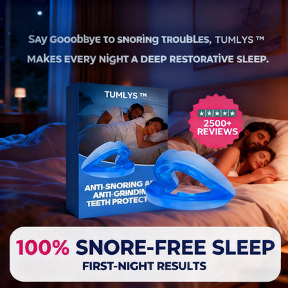 ✨TUMLYS™ Anti-Snoring & Anti-Grinding Teeth Protector