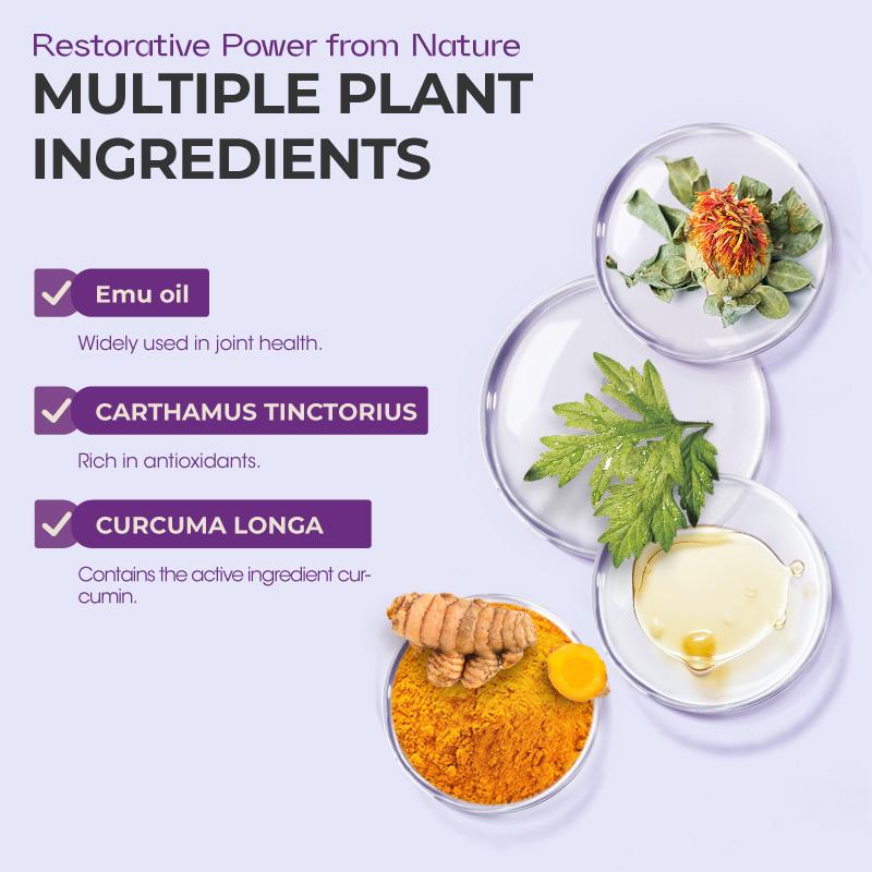 Mayo Clinic recommends👨‍⚕️: Turmeric & Emu Oil Arthritis Soothing Pain Relief Massage Gel