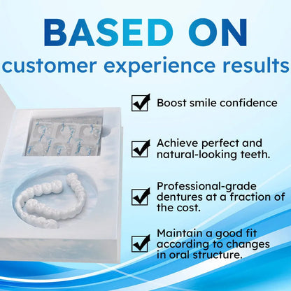 Official Store | Moldable Dentures🧑🏽‍⚕️Obtain American Dental Association (ADA) Certification ✅